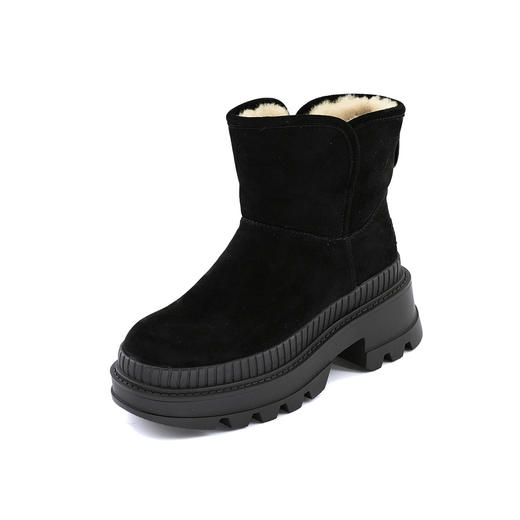 Westory冬季厚底加绒保暖短靴雪地靴W22DS82591 商品图7