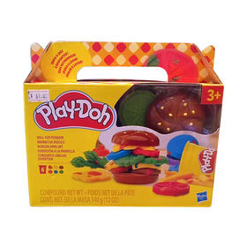 孩之宝 Hasbro 培乐多小食盒彩泥工具套装（汉堡）HASCG1614XC00