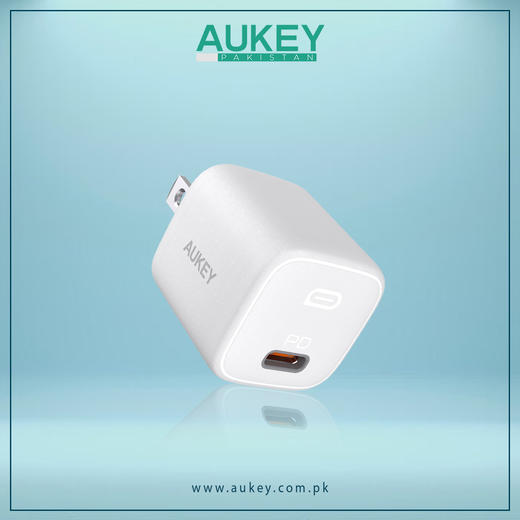 Aukey傲基 20W 迷你快充 USB-C PD充电器 PD协议认证芯片 商品图0