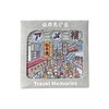 momobox 冰箱贴 旅忆系列 阿美横町 5.8*5.8cm 纪念品 旅行手信 商品缩略图0