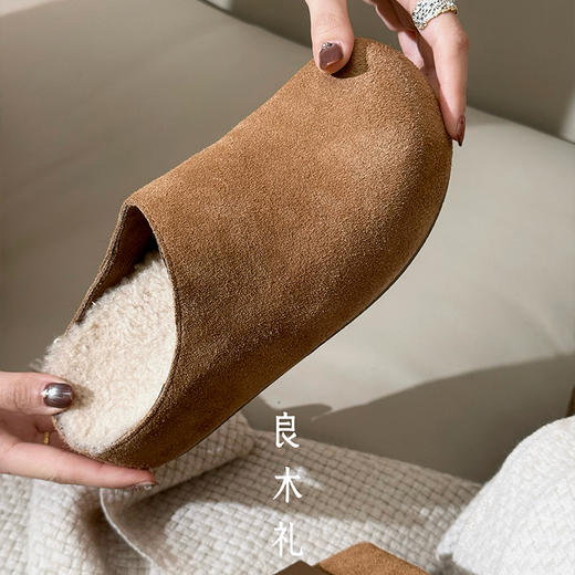 【特价不退不换】【预售7天】良木礼牛反绒鞋（D251101470） 商品图3