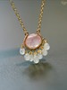 SpoiledBrat Jewelry Chandelier吊灯系列 | 粉晶月光石项链 商品缩略图0
