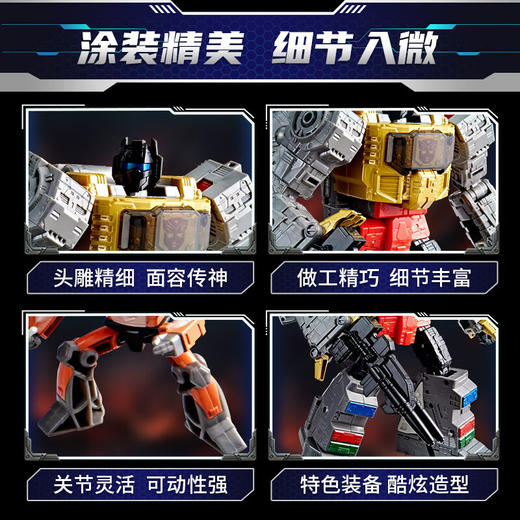 孩之宝 Hasbro 变形金刚工作室系列领袖级86大电影钢锁HASCG0485XC00 商品图4