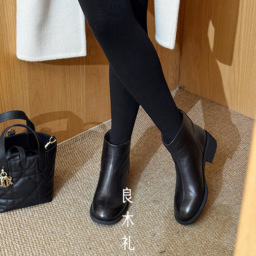 【特价不退不换】【预售7天】良木礼牛皮鞋（D25103455） 商品图0