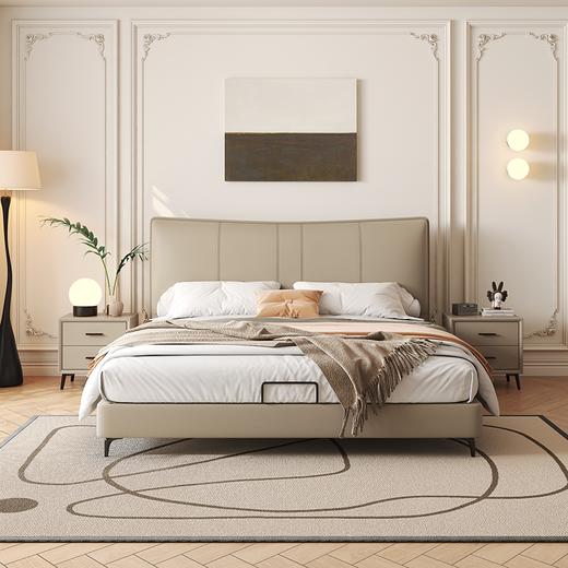 【北部】【旺美居】皮艺床_优质生态皮面料_JM087RC02【大连/长春/沈阳】 商品图0