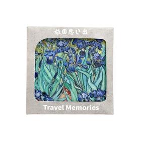 momobox 冰箱贴 旅忆系列 梵高鸢尾花 5.8*5.8cm 纪念品 旅行手信