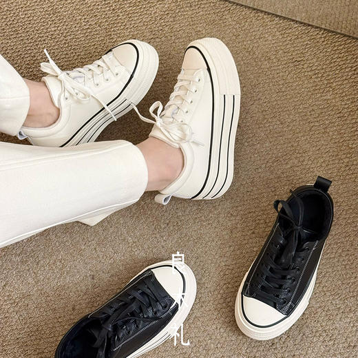 【特价不退不换】【预售7天】良木礼厚底增高鞋（D25103352） 商品图1