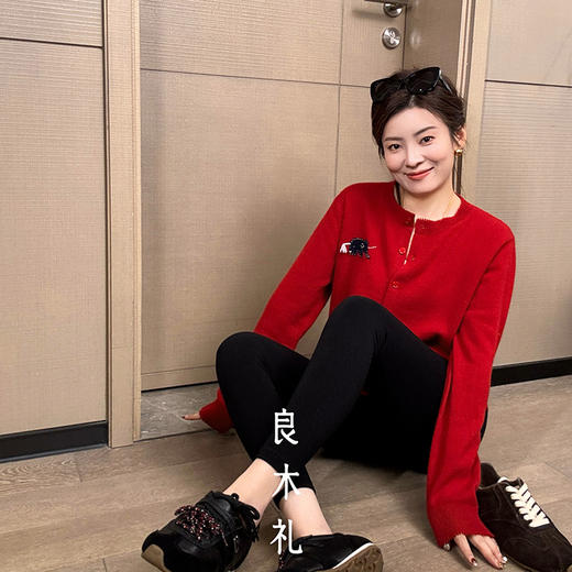 【特价不退换】【预售7天】良木礼山羊绒开衫（D25102825F） 商品图1