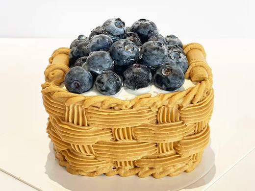 3.7英寸 | 蓝莓味野餐篮蛋糕 商品图0