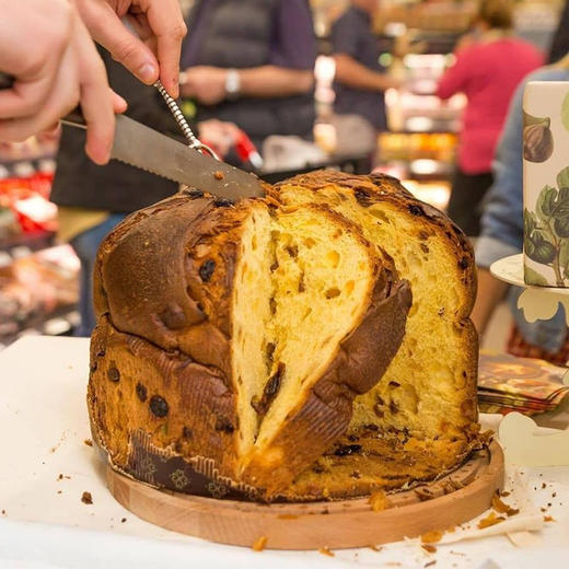 【意大利进口经典潘娜托尼蛋糕】餐厅咖啡店下午茶甜品 香浓滑郁 口感细腻 1000g*1 商品图5