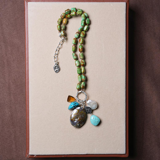 北京仓｜Chan Luu-Mael Charm-多宝石 吊坠 串珠 项链［美国设计师］ 商品图2