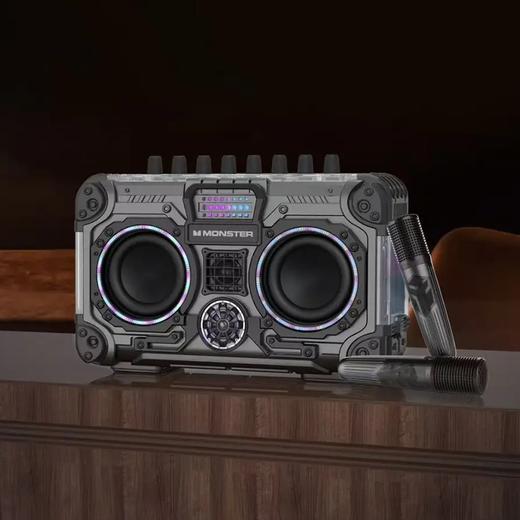 Monster魔声 机甲风蓝牙K歌音响 配无线麦克风 BLASTER X200 商品图5