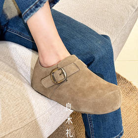 【预售7天】良木礼牛皮勃肯鞋（3364）