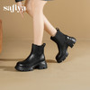 Safiya/索菲娅2025英伦风时尚厚底圆头百搭轻便增高切尔西靴SFD4116417 商品缩略图0