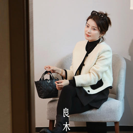 【预售7天】良木礼小香羊毛外套（Q8109） 商品图2
