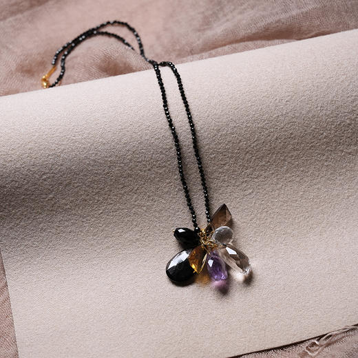 北京仓｜Chan Luu-Trove-多宝石 吊坠 尖晶石 串珠 项链［美国设计师］ 商品图0