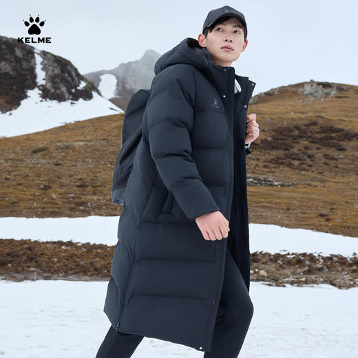 卡尔美男士长款羽绒服8561YR1049 商品图3