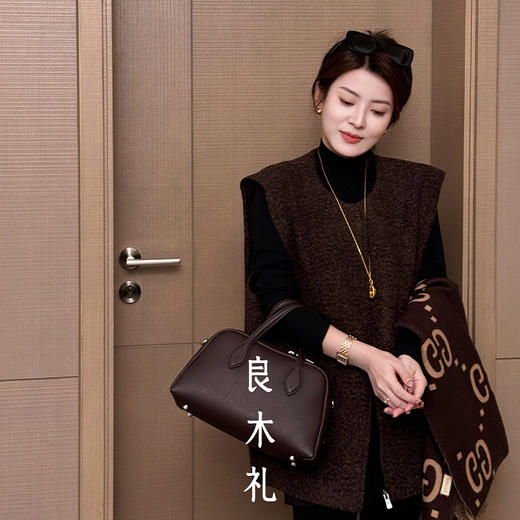 【特价不退换】良木礼绵羊毛桑蚕丝马甲（Q2582130） 商品图9