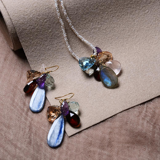 北京仓｜Chan Luu-Trove-多宝石 吊坠 珍珠 串珠 项链［美国设计师］ 商品图2