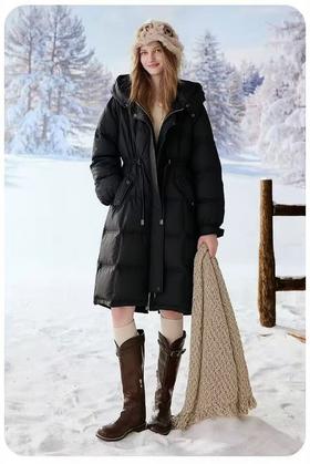 小码清仓！能穿必入【羽绒服】无毛领！！收腰款轻薄羽绒服-喜出