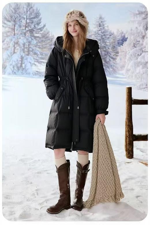 小码清仓！能穿必入【羽绒服】无毛领！！收腰款轻薄羽绒服-喜出 商品图0