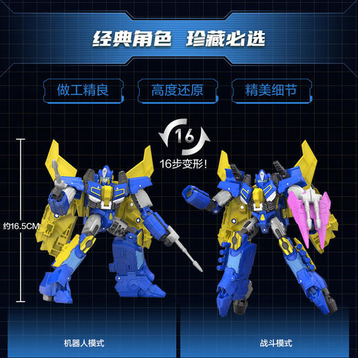 孩之宝 Hasbro 变形金刚工作室系列航行家级《变形金刚：起源》电影版御天敌HASCG0560XC00 商品图2
