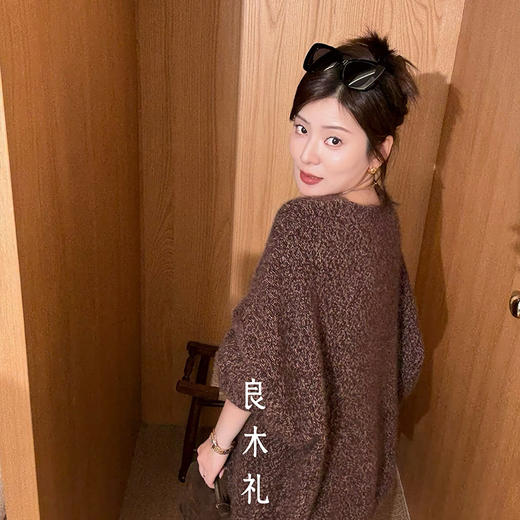 【特价不退不换】【部分现货】良木礼绵羊毛开衫（D25102528） 商品图4
