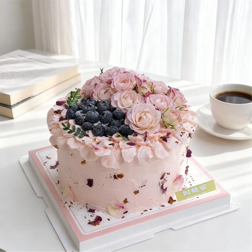 多头玫瑰 鲜花蛋糕 商品图0