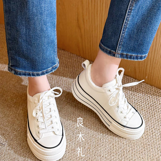 【特价不退不换】【预售7天】良木礼厚底增高鞋（D25103352） 商品图5