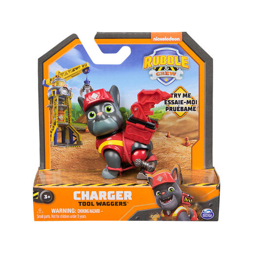 汪汪队之小砾与工程家族 - 可动工具玩偶系列 商品图0