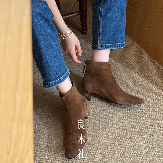 【预售15天，只换不退】良木礼羊京高跟鞋（D25103353） 商品图6