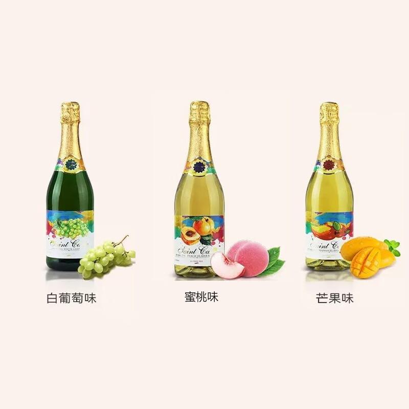 圣堡牌无醇气泡果汁饮料750ml