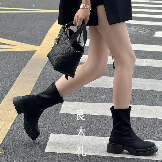 【特价不退不换】【预售7天】良木礼弹力靴（D25103350） 商品图4
