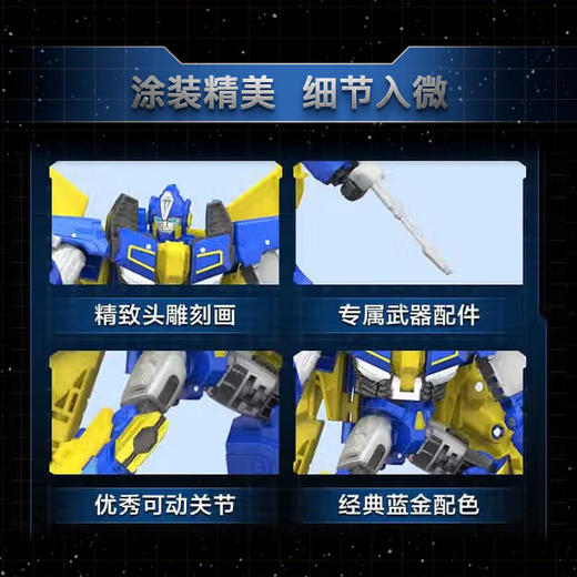 孩之宝 Hasbro 变形金刚工作室系列航行家级《变形金刚：起源》电影版御天敌HASCG0560XC00 商品图4