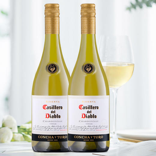 智利原瓶进口干露红魔鬼霞多丽干白葡萄酒 750ml 商品图4