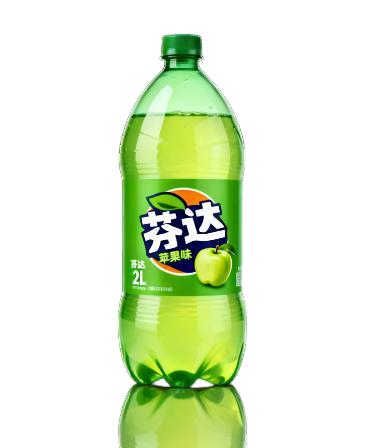 芬达-苹果味汽水-2L/瓶（A1-01-06） 商品图0