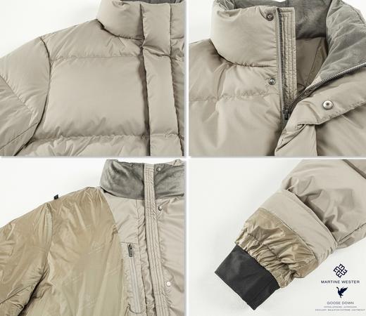 Martine Wester 男款立领鹅绒服 面料采用 MICROFT密可柔高密度面料 11083625 商品图5