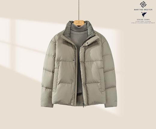 Martine Wester 男款立领鹅绒服 面料采用 MICROFT密可柔高密度面料 11083625 商品图1