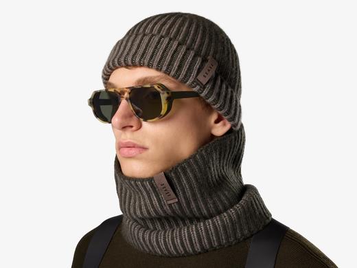 Sease - DINGHY BEANIE - BOTTLE GREEN - 配件 - 毛线帽 - 深绿色 商品图1