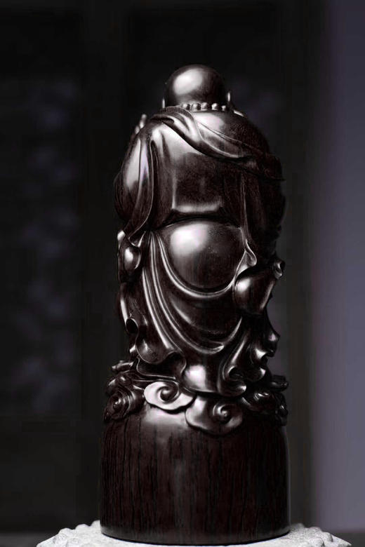 紫檀招财弥勒佛 商品图6