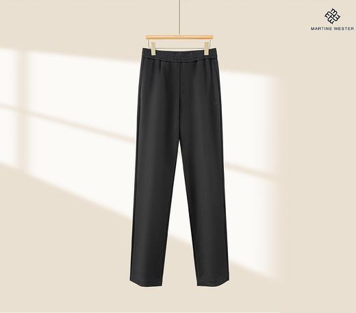 Martine Wester 男款羊毛起绒面料松紧腰直脚口卫裤 11115509 商品图3