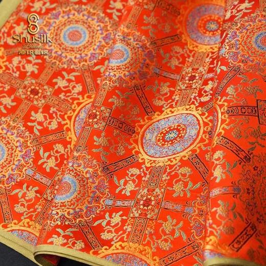 “金花八达运”蜀锦围巾 商品图1