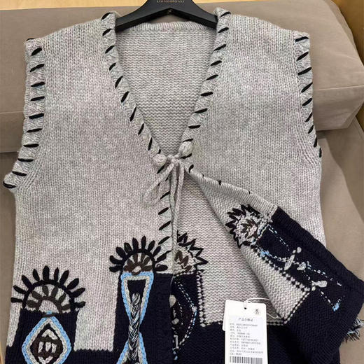 【部分现货】良木礼绵羊毛马甲（D25103869F） 商品图0