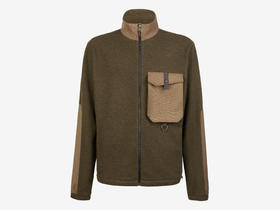 Sease - PILE EXPLORER - MUSK GREEN - 男装 - 夹克 - 麝香绿