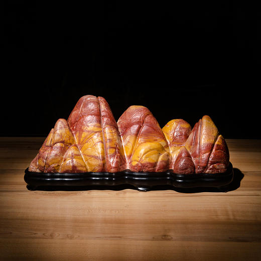 彩灵璧文房大山子 商品图1