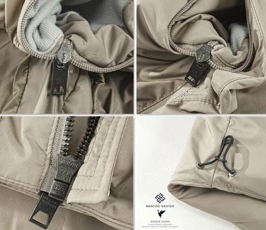 Martine Wester 男款立领鹅绒服 面料采用 MICROFT密可柔高密度面料 11083625 商品图6