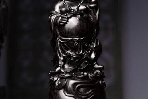 紫檀招财弥勒佛 商品图7