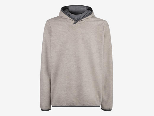 Sease - DRONE HOOD - OYSTER - 男装 - 卫衣 - 棕色 商品图0