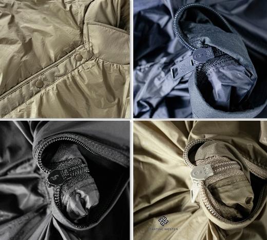 Martine Wester  男款新雪丽衬衣领夹棉外套  11075576 商品图7