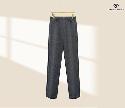 Martine Wester 男款羊毛起绒面料松紧腰直脚口卫裤 11115509 商品图2